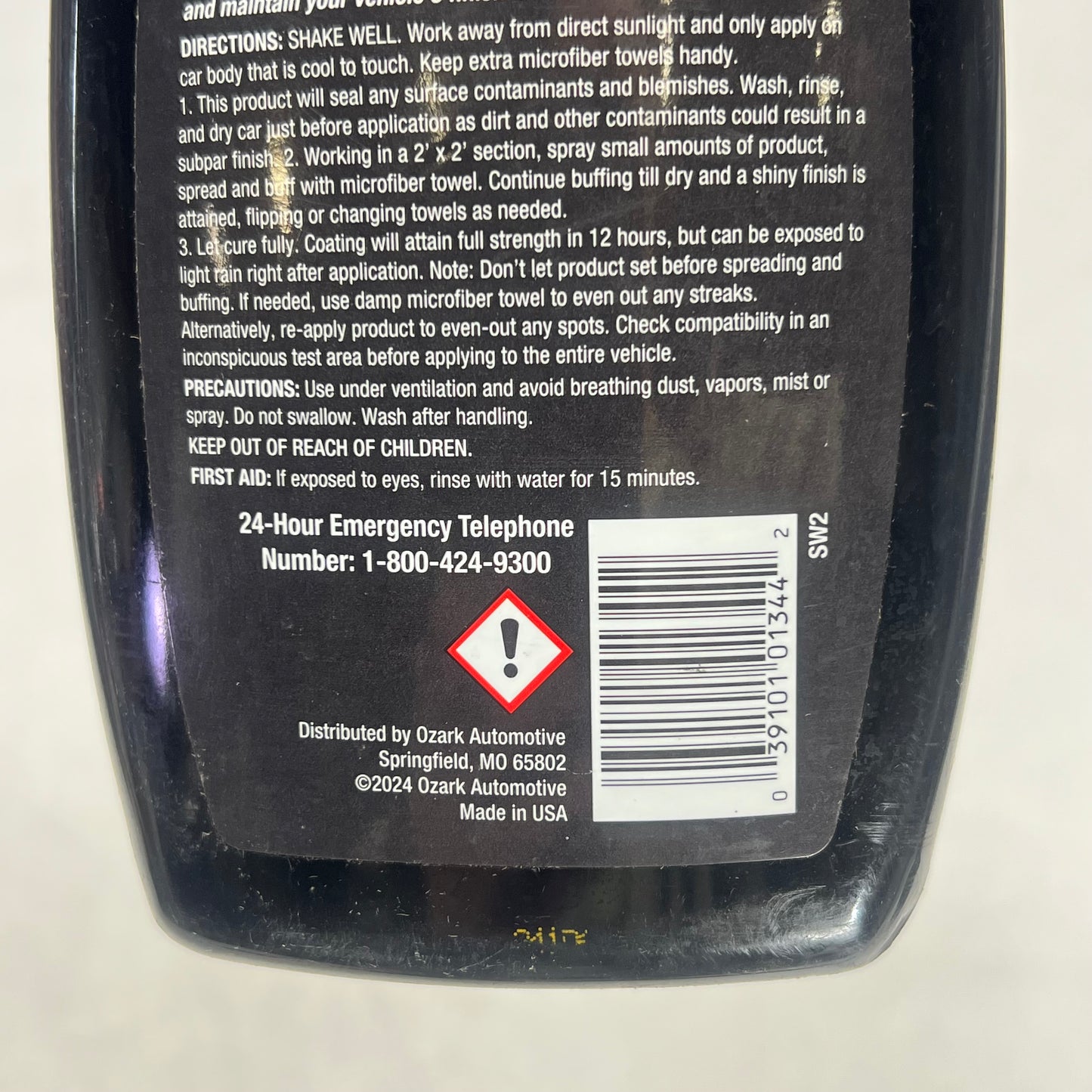 PRO X ONE (2 PACK) Ceramic Spray Wax Enhance Shine & Protection 17 Fl Oz  SW2