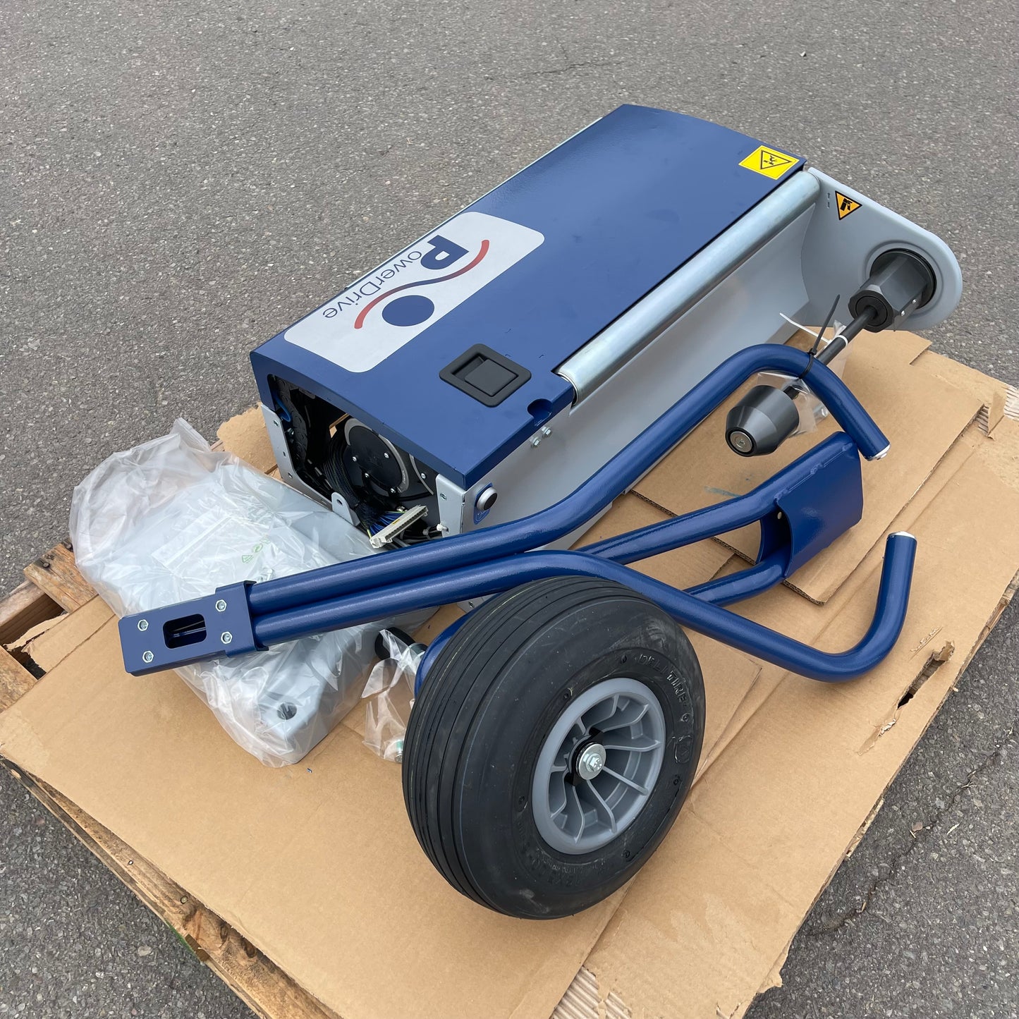 ROBOPAC Robot S7 Parts Including "PowerDrive" Blue