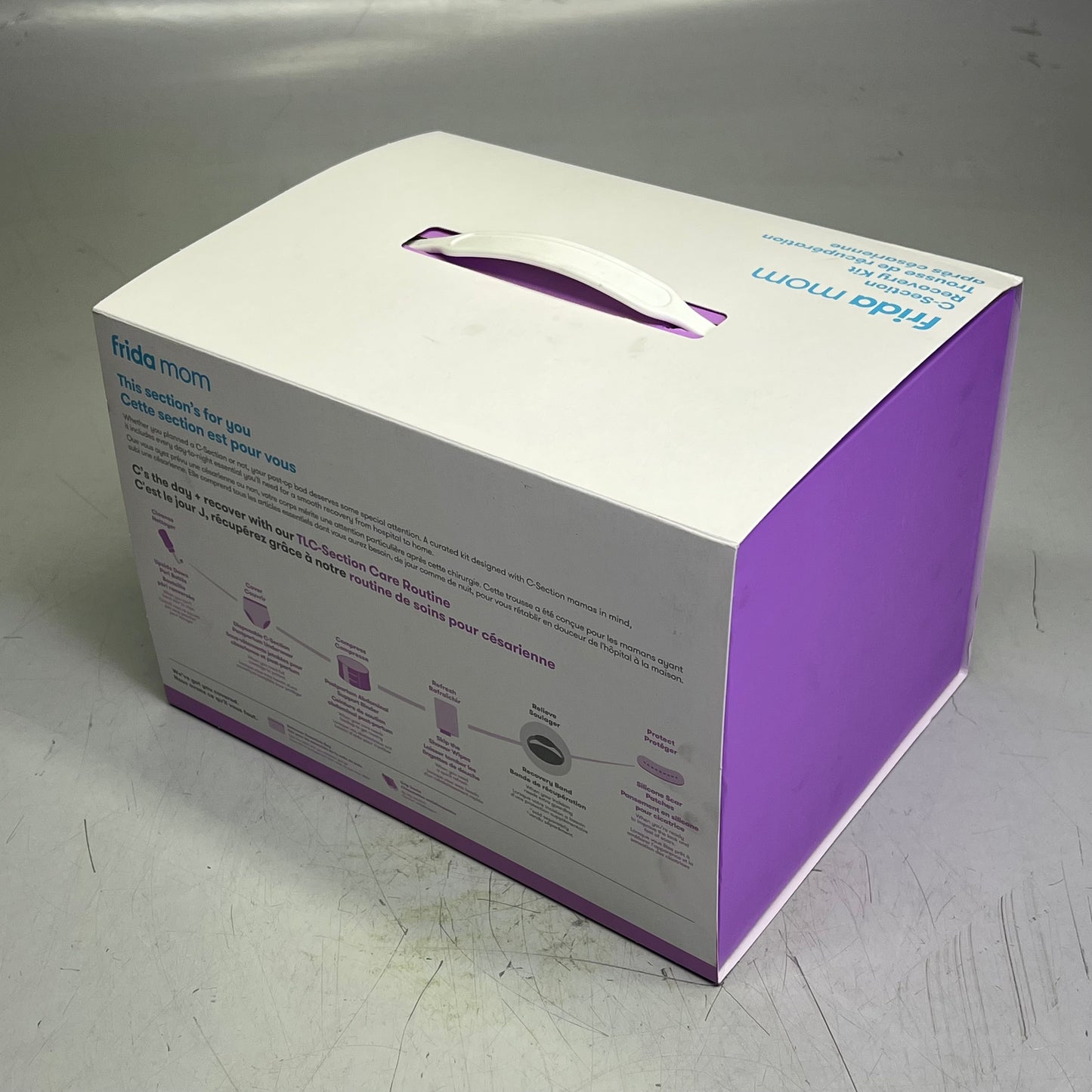 FRIDA MOM (19 PIECE KIT) C-Section Recovery Kit Day To Night Care Grey 773981