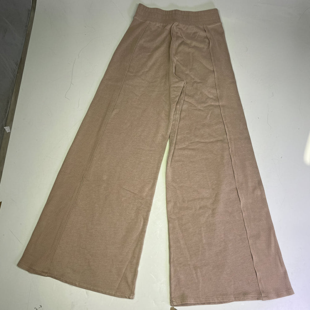 FREE PEOPLE Go To Long Sleeve Set Relaxed Fit Women's Sz M Ivory 93914455