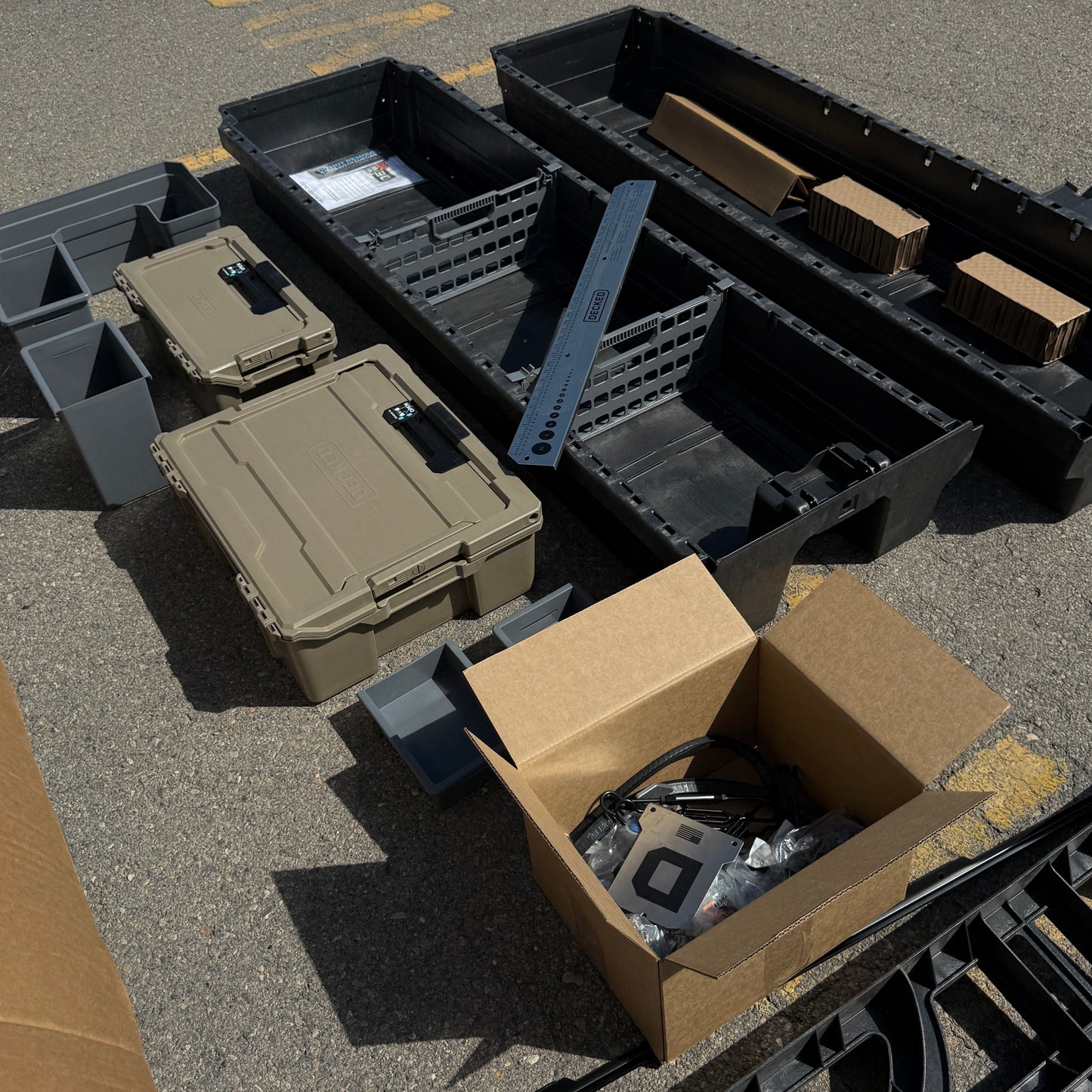 DECKED XG7 Drawer System Chevy GMC Silverado Sierra 1500 6’6” 2019-26 (Open Box)