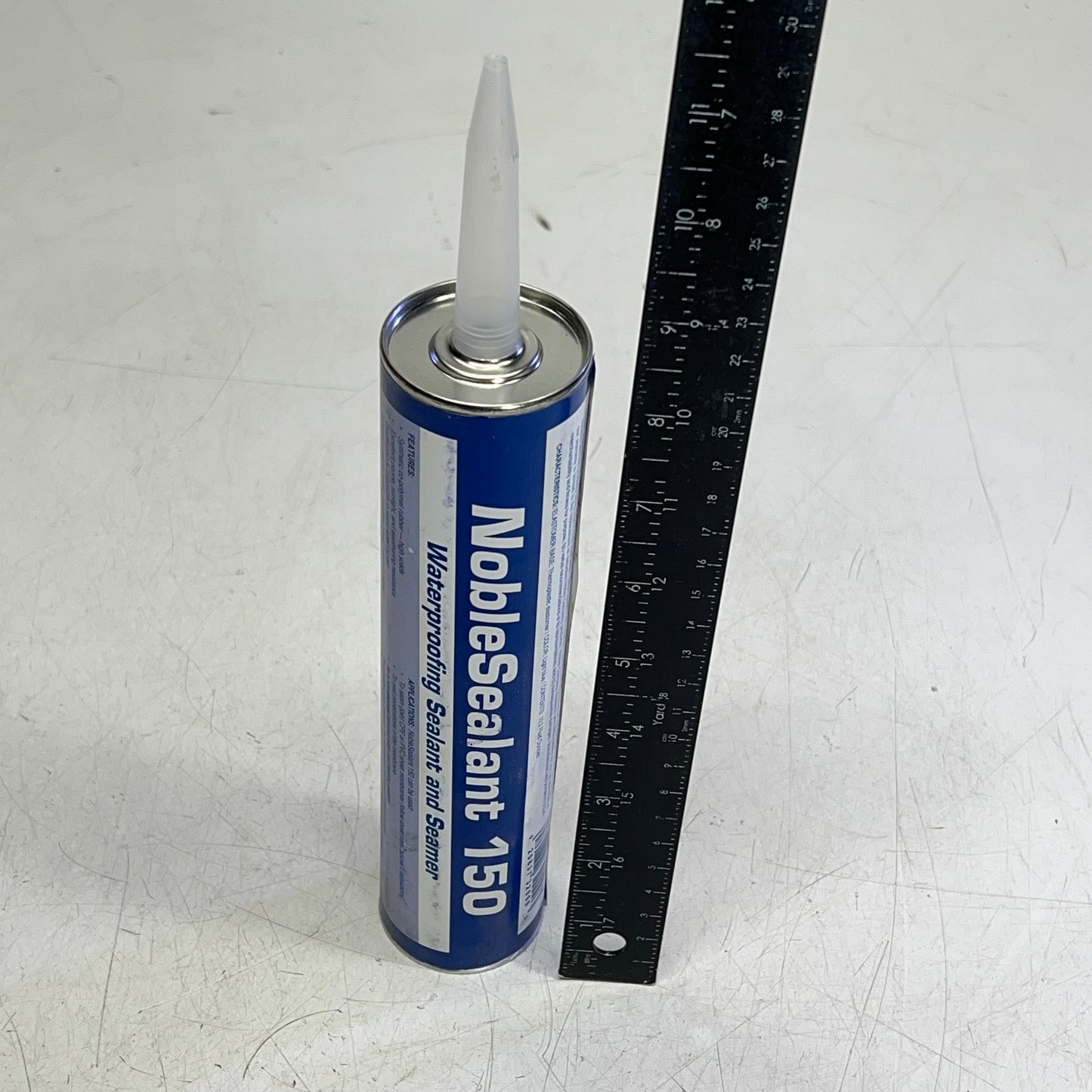 NOBLE COMPANY 150 Waterproofing Sealant & Seamer Light Blue 10.3 oz 75 Linear ft