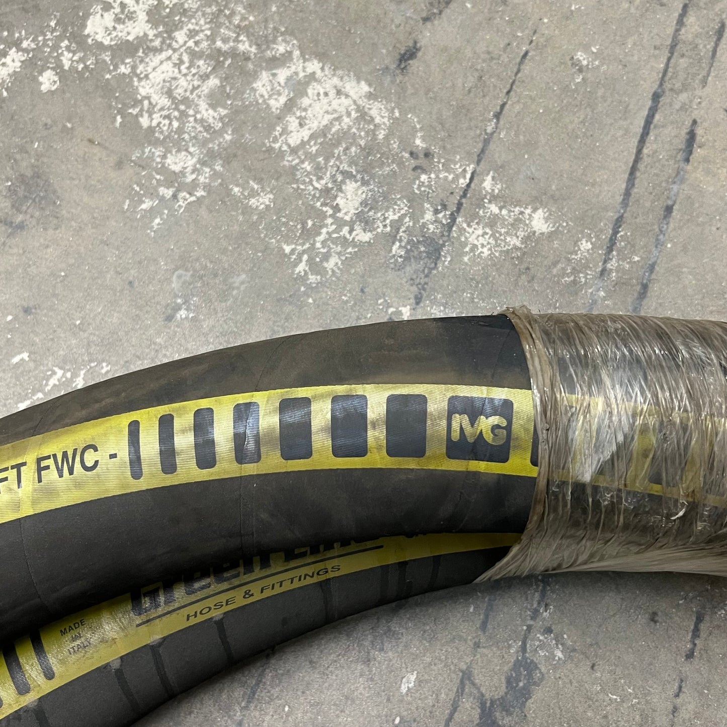 GREEN LINE 3” FABRIC REINFORCED CONCRETE PLACEMENT HOSE 783-300