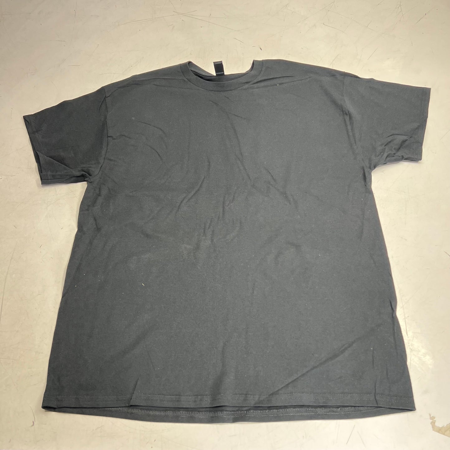ZA@ GILDEN (12 PACK) Unisex Heavy Cotton T-shirts Short Sleeve Unisex Sz XL Black G500