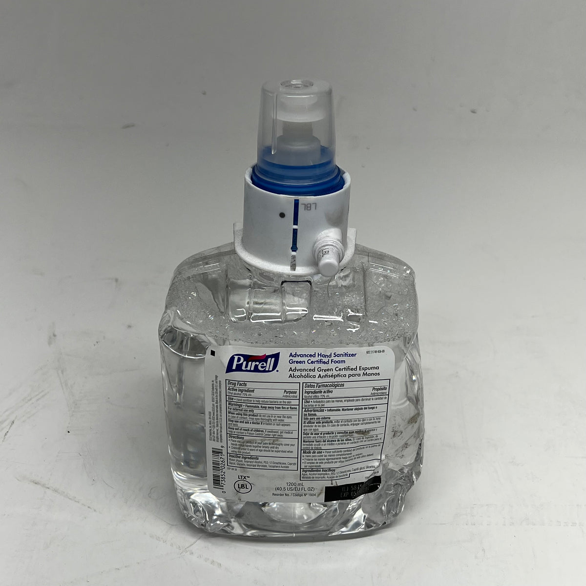 PURELL (2 PACK) Advanced Hand Sanitizer Refills 40.5 Fl Oz Clear 1904-02