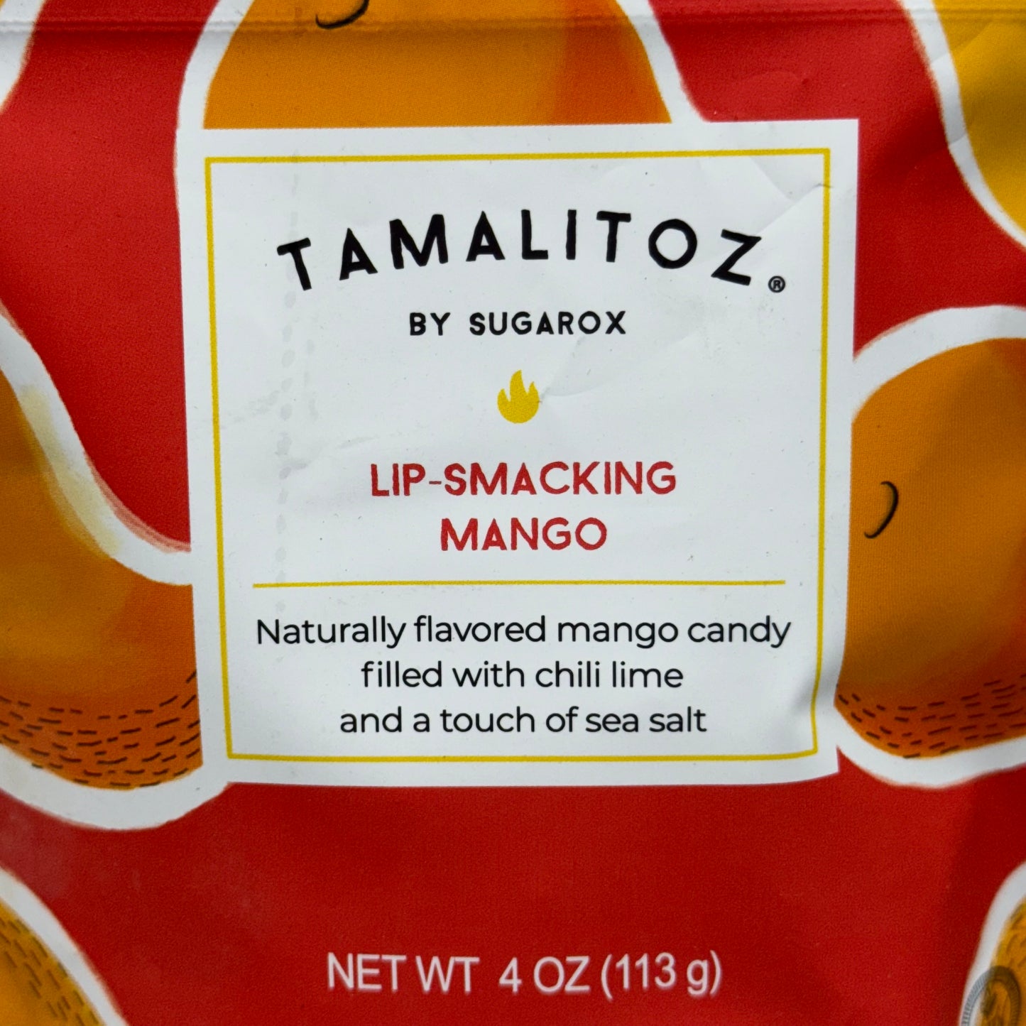 TAMALITOZ (4 PACK) Lip-Smacking Mango Naturally Flavored Mango Candy 4oz 09/25,