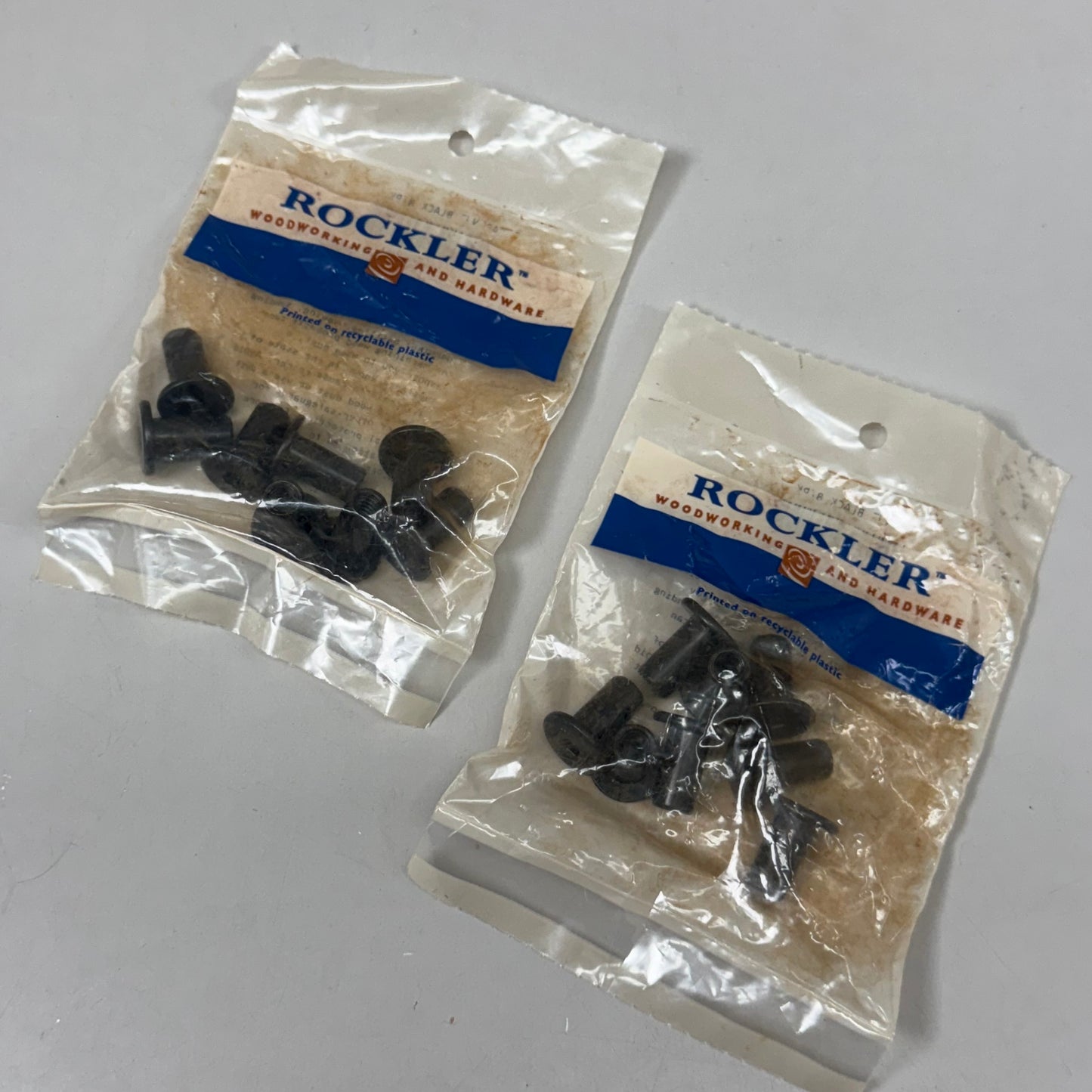 ROCKLER (16 PACK)Cap Nut for Connector Bolts 11/16" Use w/ 1/4" #20 Black GRP369