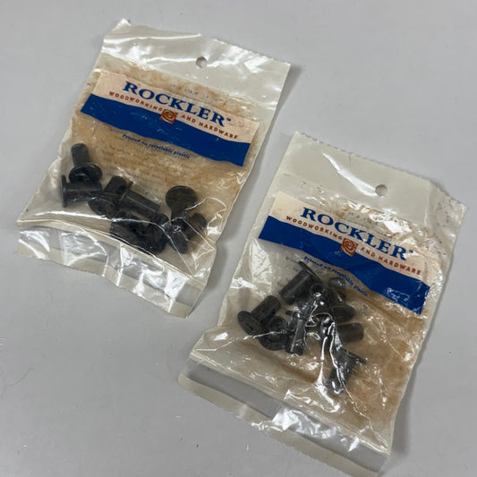 ROCKLER (16 PACK)Cap Nut for Connector Bolts 11/16" Use w/ 1/4" #20 Black GRP369