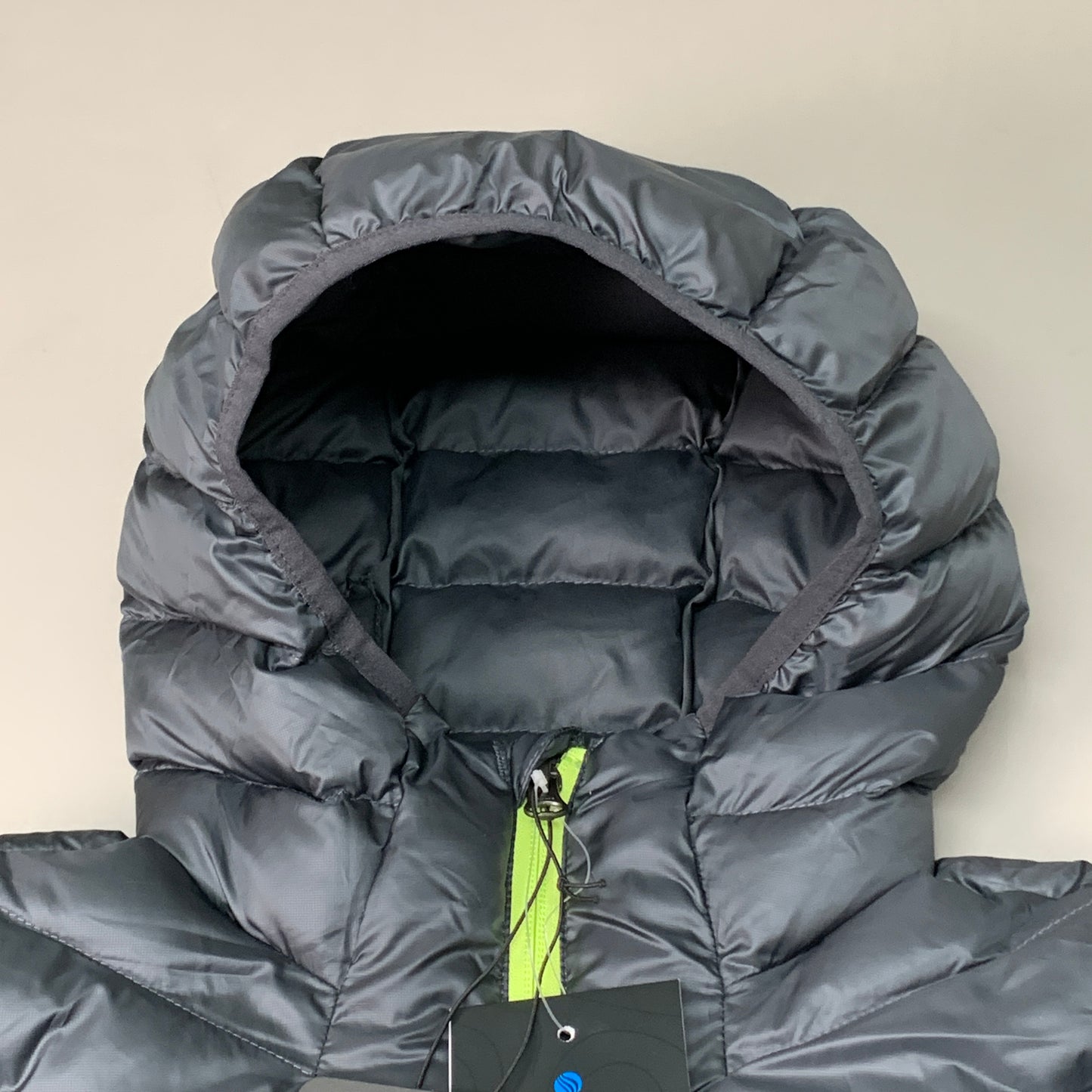 NATHAN Puffer Jacket Pertex Running Women's XS Dark Charcoal Grey NS50580-80078-XS