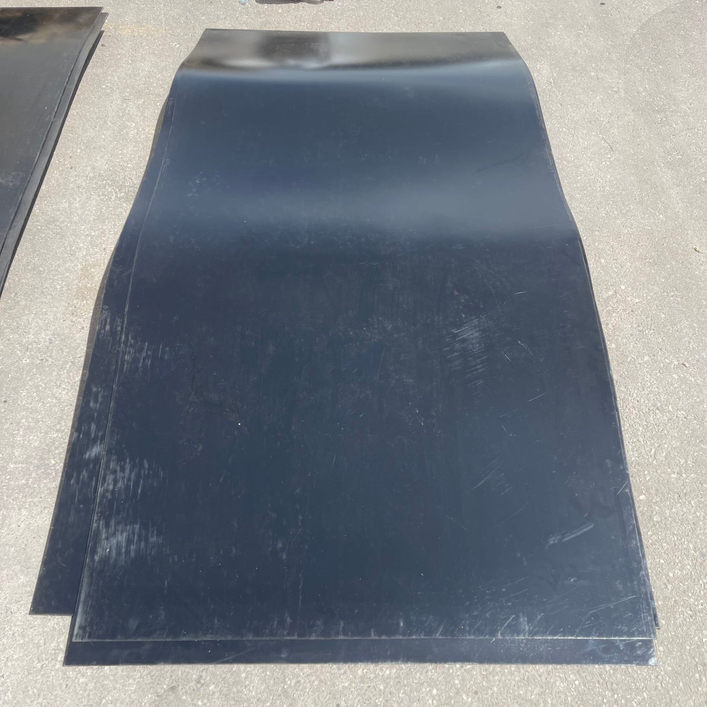 Z@ KYDEX T Thermoplastic Sheet 0.2” x 48” x 96” Black (AS-IS)