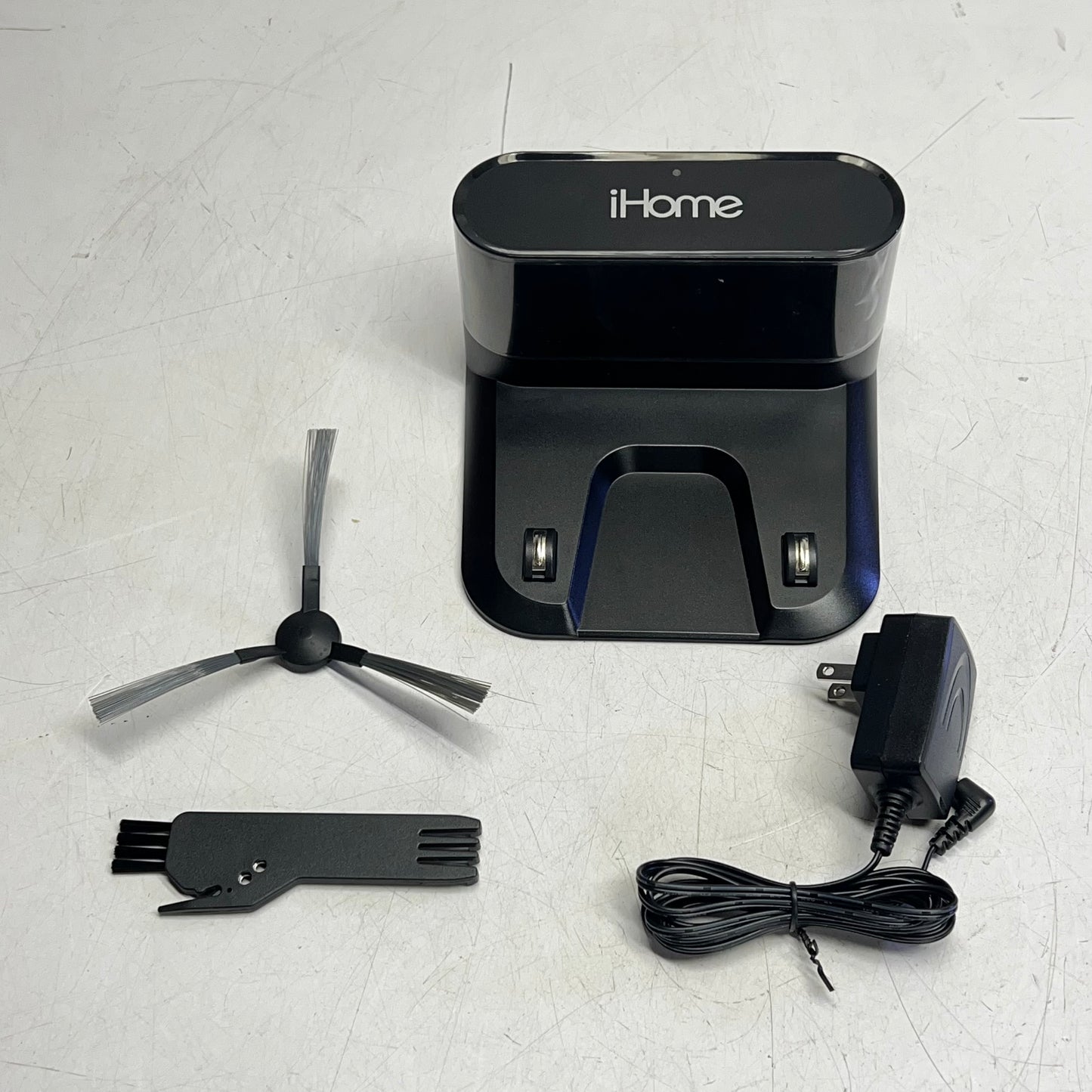 ZA@ IHOME Auto Vac Juno Robot Vacuum Mapping Technology Strong Suction IHRV9 (As-Is-Return)