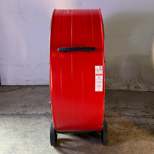 MAXX AIR 42" Industrial 2 Speed Belt Drive Portable Air Circulator - BF42BD RED