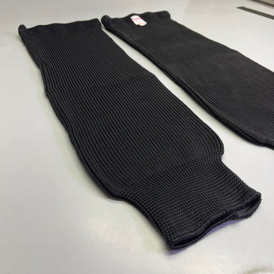 MODELLINE Solid/Practice Knit Hockey Socks Large Black SOL2