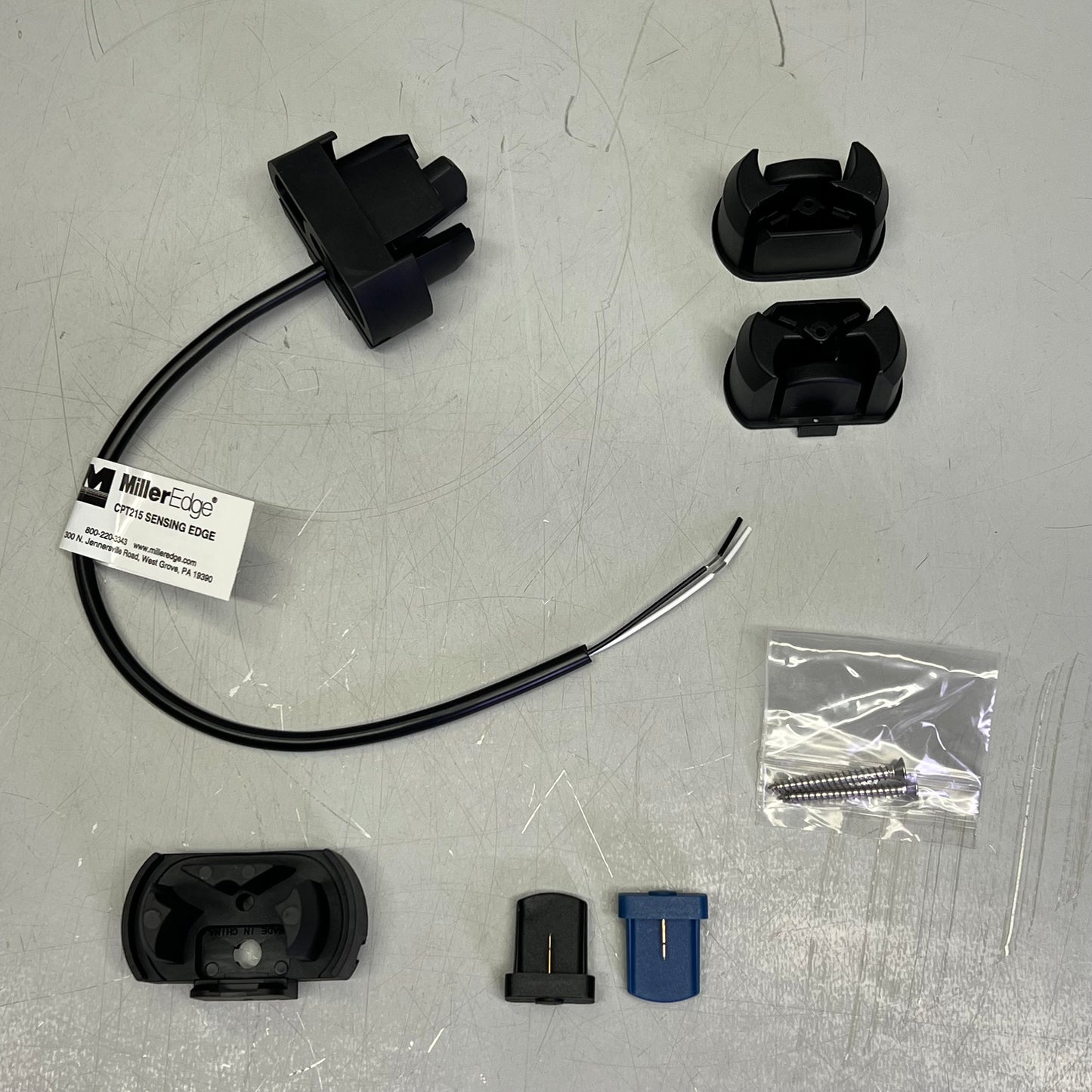 MILLER EDGE 10K & Non-Monitored End 9 Piece Kit Black/Blue CPT215-ENDKIT-T2