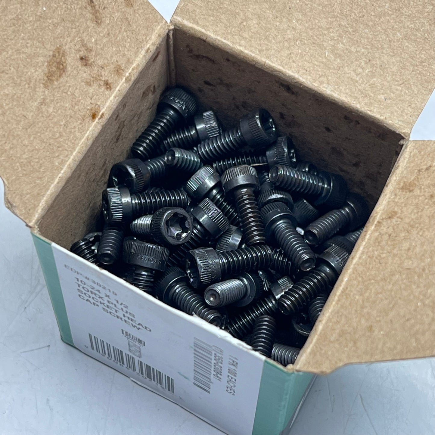STANLEY (2 PACK, 100 EACH) Socket Head Cap Screw Alloy Steel #10-24x10/2 2053596