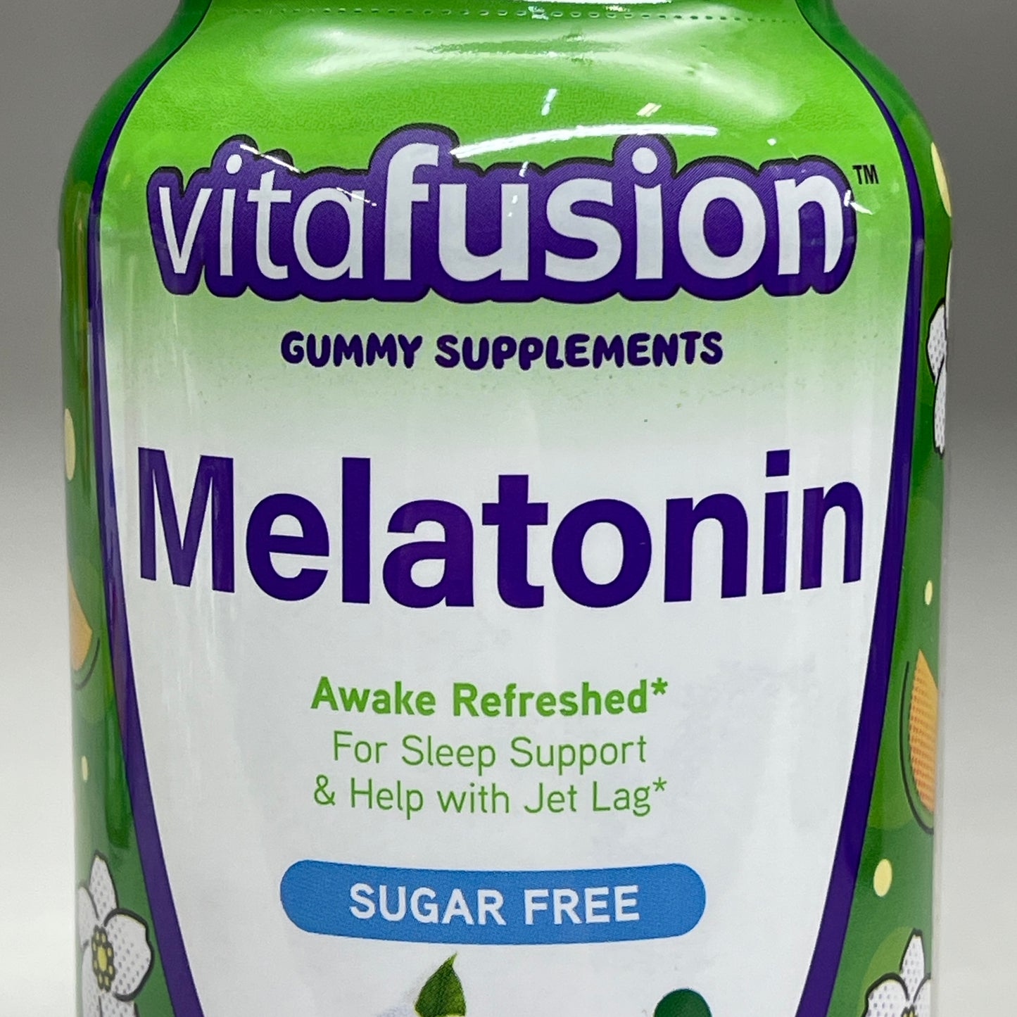 ZA@ VITAFUSION 3-PACK! Melatonin Sugar Free Gummies for Everyday Health Gummies 140 Gummies BB 11/24