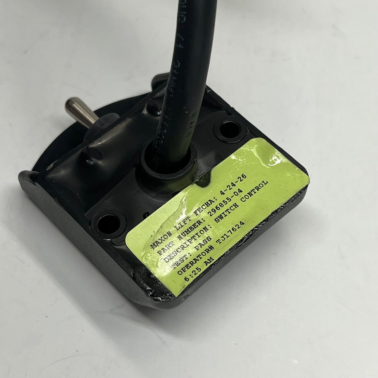 MAXON Dual Control Kit Liftgate Switch For Gpt Series 297161-01