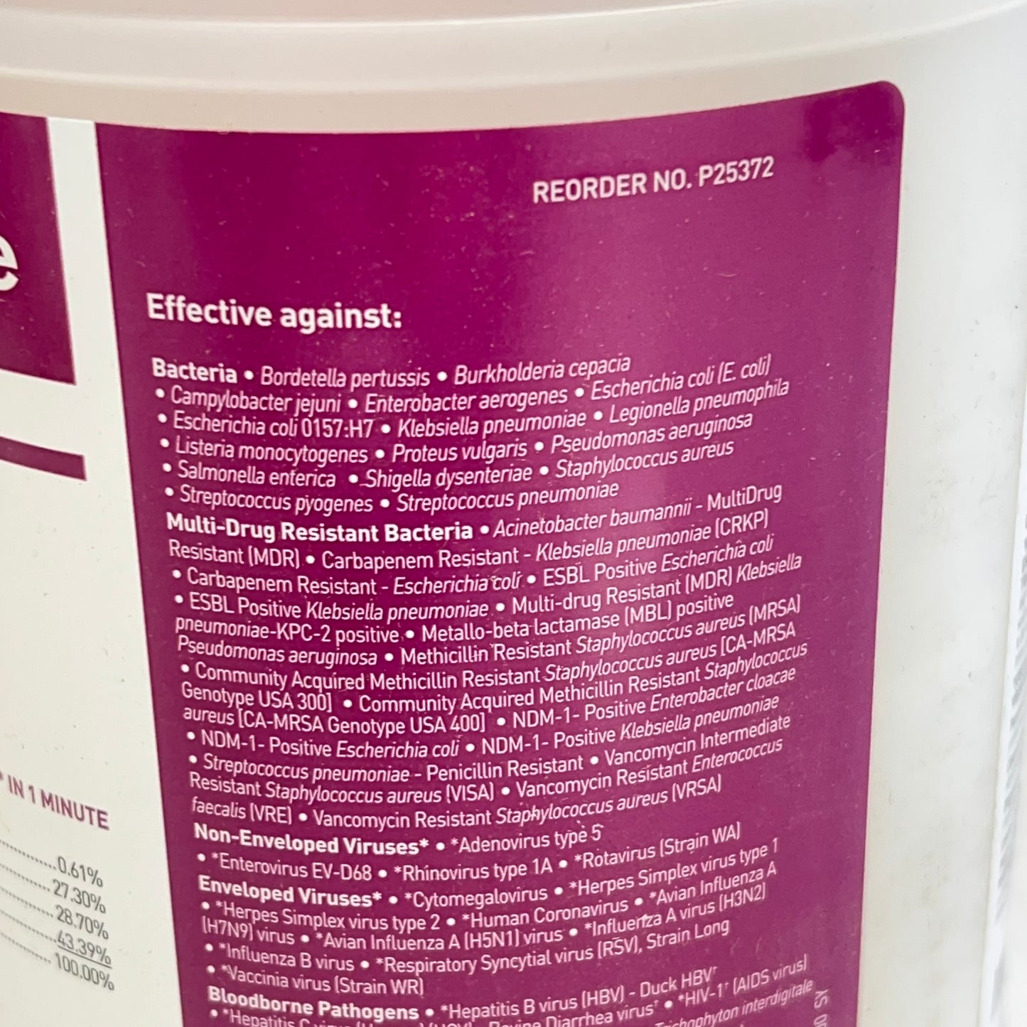 PDI (12 PACK, 160 EACH) Prime Sani-cloth Germicidal Disposable Wipe Lg BB 10/26