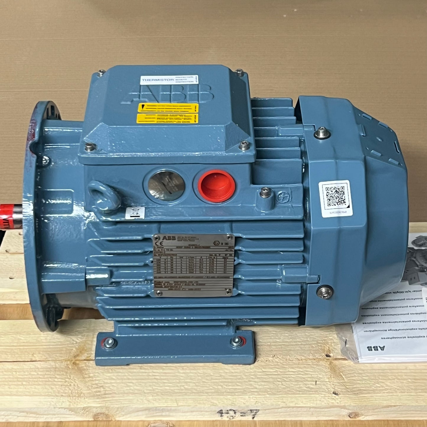 ABB MOTORS Electric Cast Iron Motor M3GP 112 MG 3GGP111370-ASK