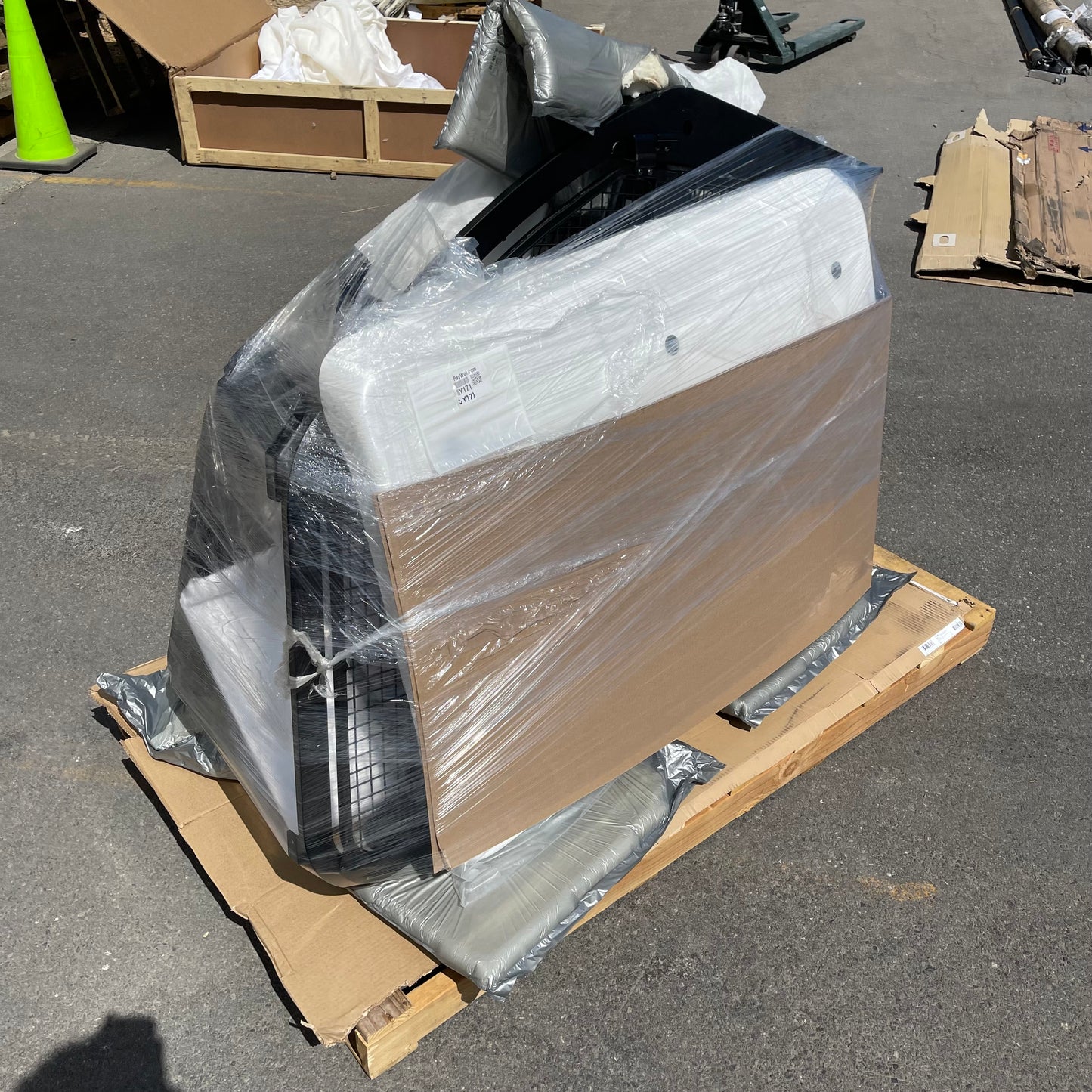 CURTIS INDUSTRIES Club Car Carryall Range Cab Kit Black 47587415002