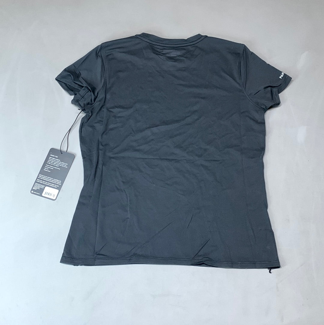 NATHAN Dash Short Sleeve Tee Shirt 2.0 Women's Sz S Black NS51280-00001-S (New)