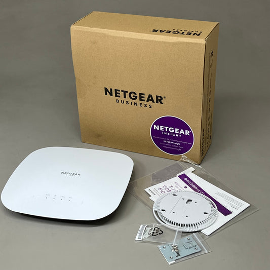 NETGEAR Dual Band PoE Multi-Gig Insight Managed WiFi 6Access Point WAX615-100CNS
