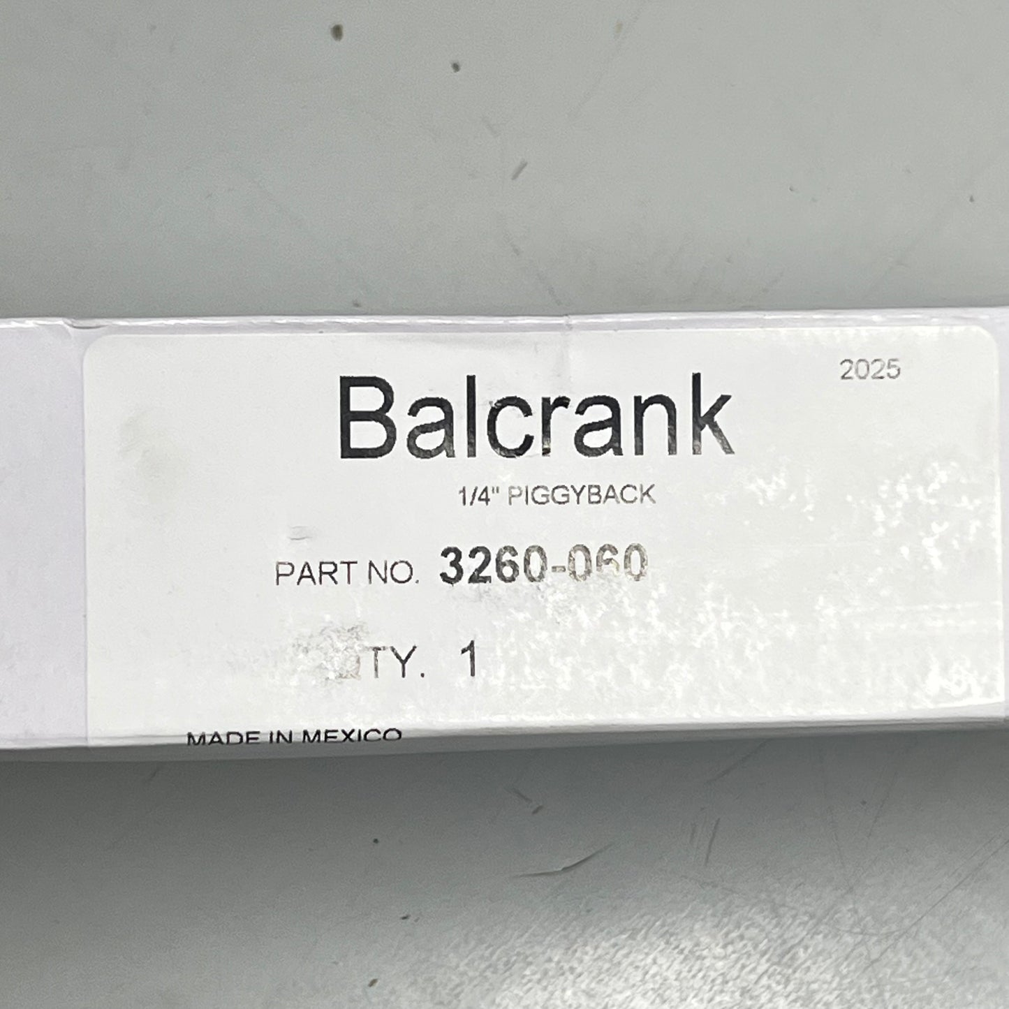 BALCRANK Filter & Regulator Mini Poly Bowl For Pump Air Control 1/4”NPT 3260-060