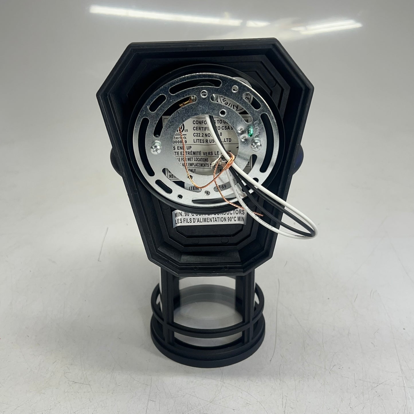 QUORUM  Main Street Haley Tall Outdoor Wall Sconce 13" Matte Black 718-12-69