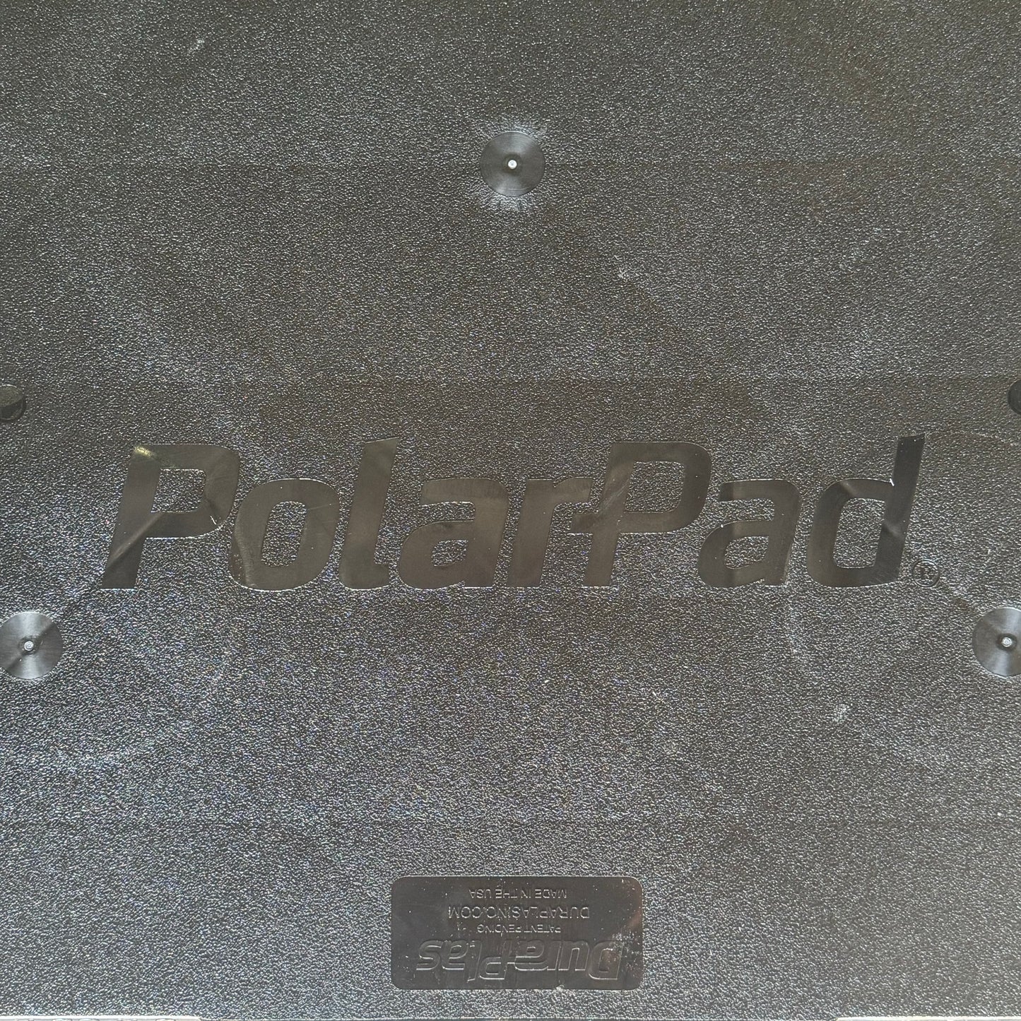 POLARPAD Duraplas Heavy Duty HVAC Pad 32”x32”x3" Black