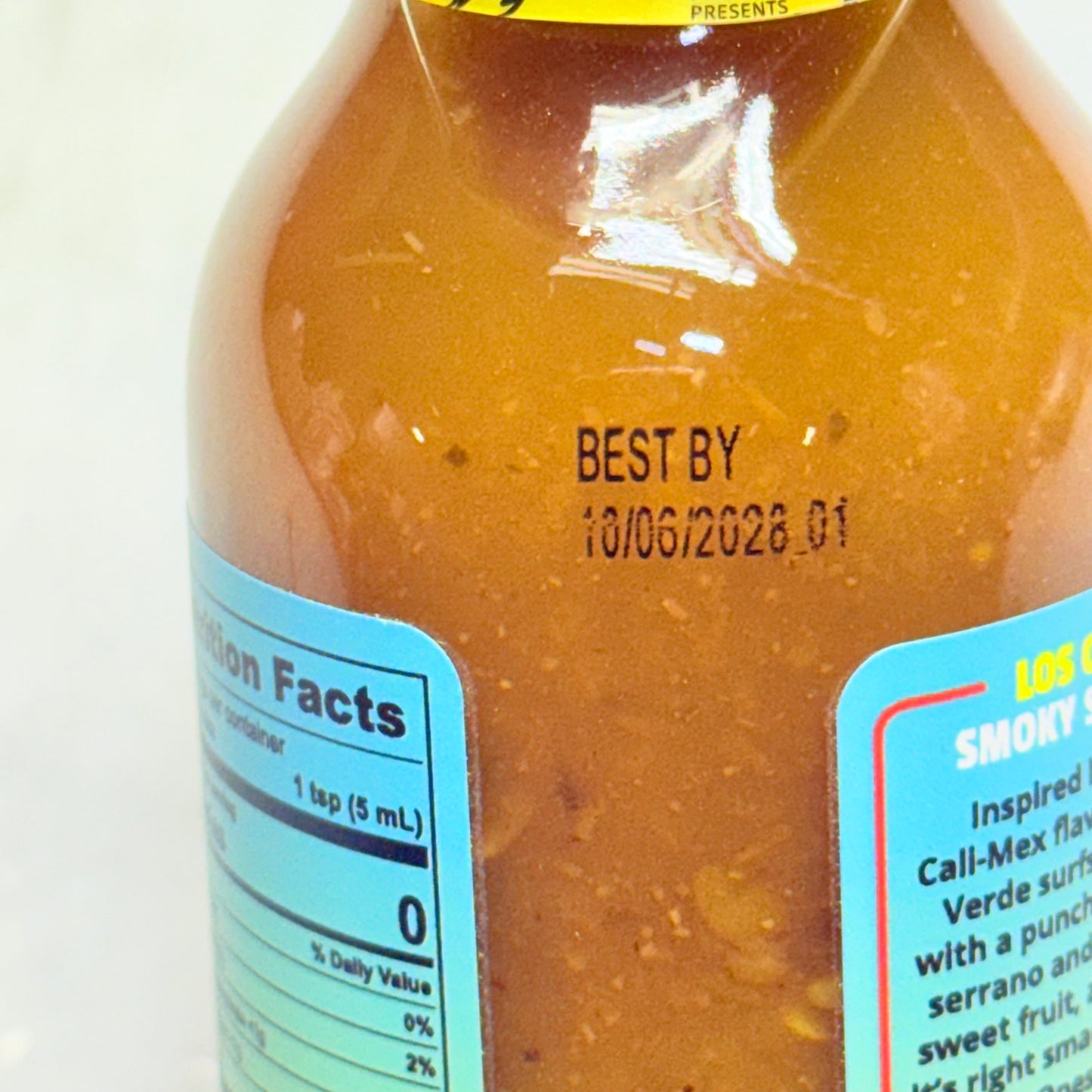 HOT ONES (3 PACK) Los Calientes Verde Hot Sauce 5 fl oz BB 10/28