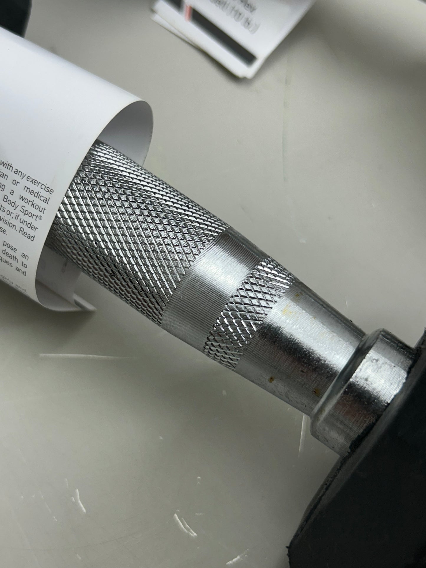 BODY SPORT (2 Pack) Rubber Encased Hex Dumbbells 10lbs Black BDSRSDB10