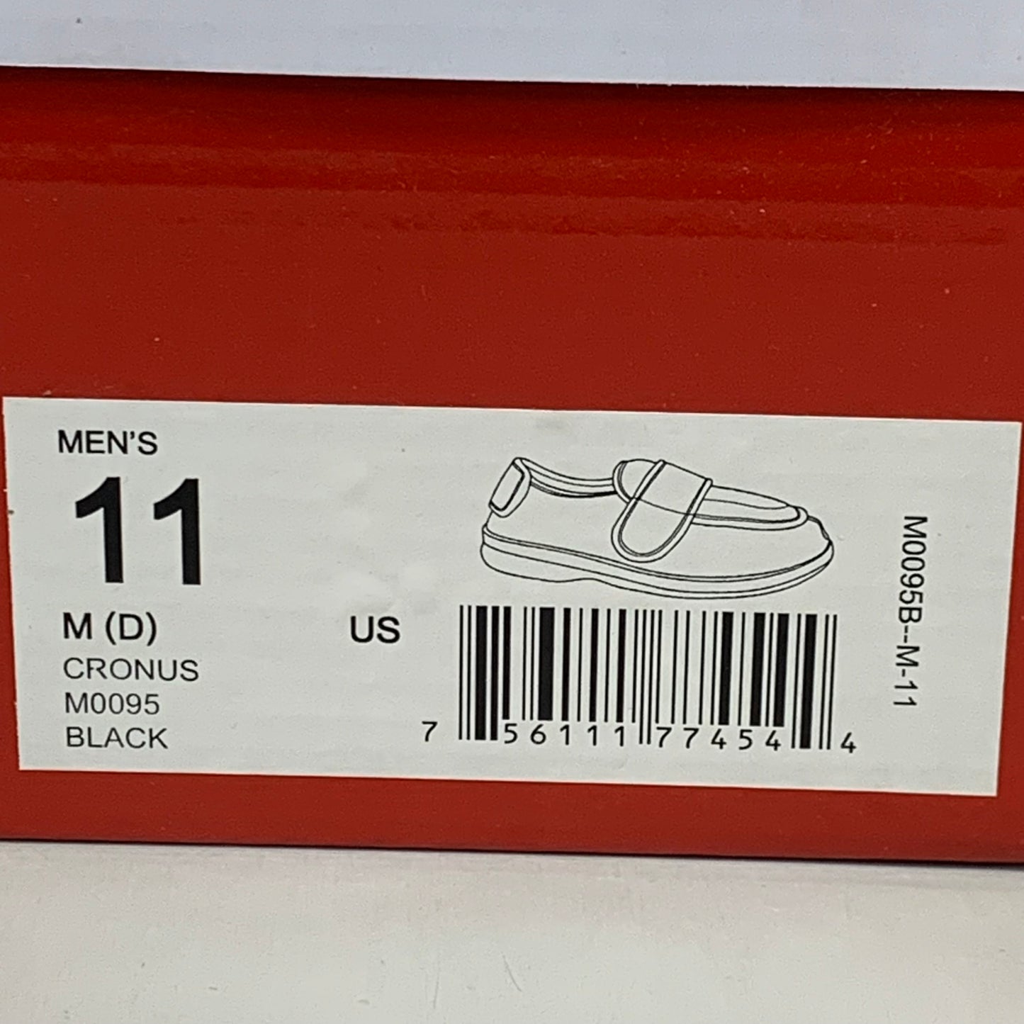 PROPET Cronus Slippers Men's SZ 11 Black M0095B-M-11