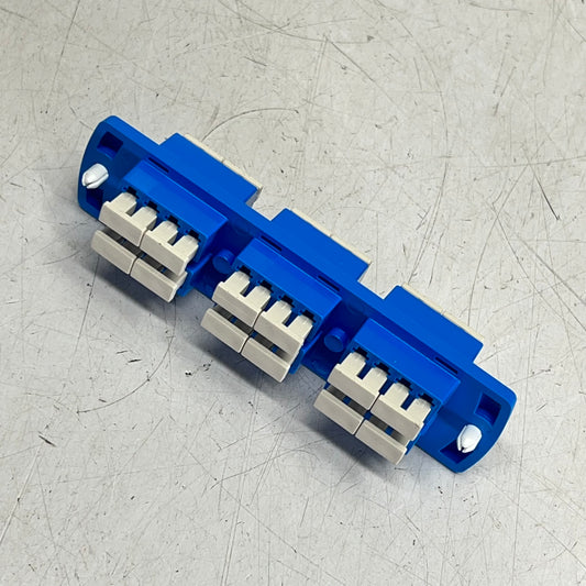 LEVITON Sdx Precision Molded Fiber Adapter Plate Single-mode Yellow 5F100-4LL