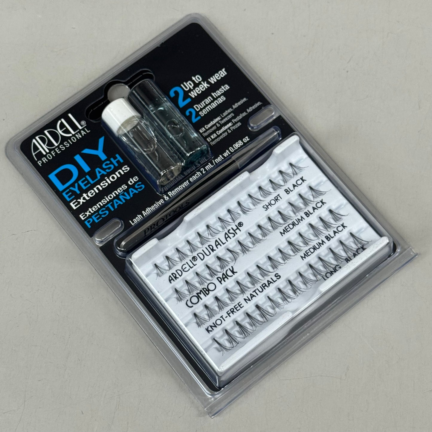 ARDELL (3 PACK) DIY Eyelash Extensions Kit Combo Pack Assorted Black