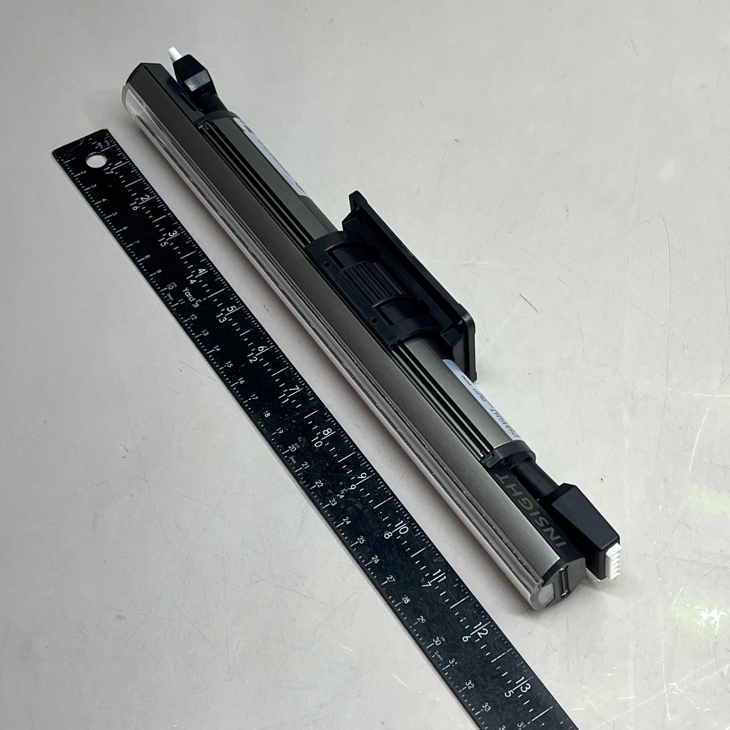 INSIGHT LIGHTING Pilot PCM Light Fixture 110-277VAC PCM/10W/35K/0-10V/12"/MG