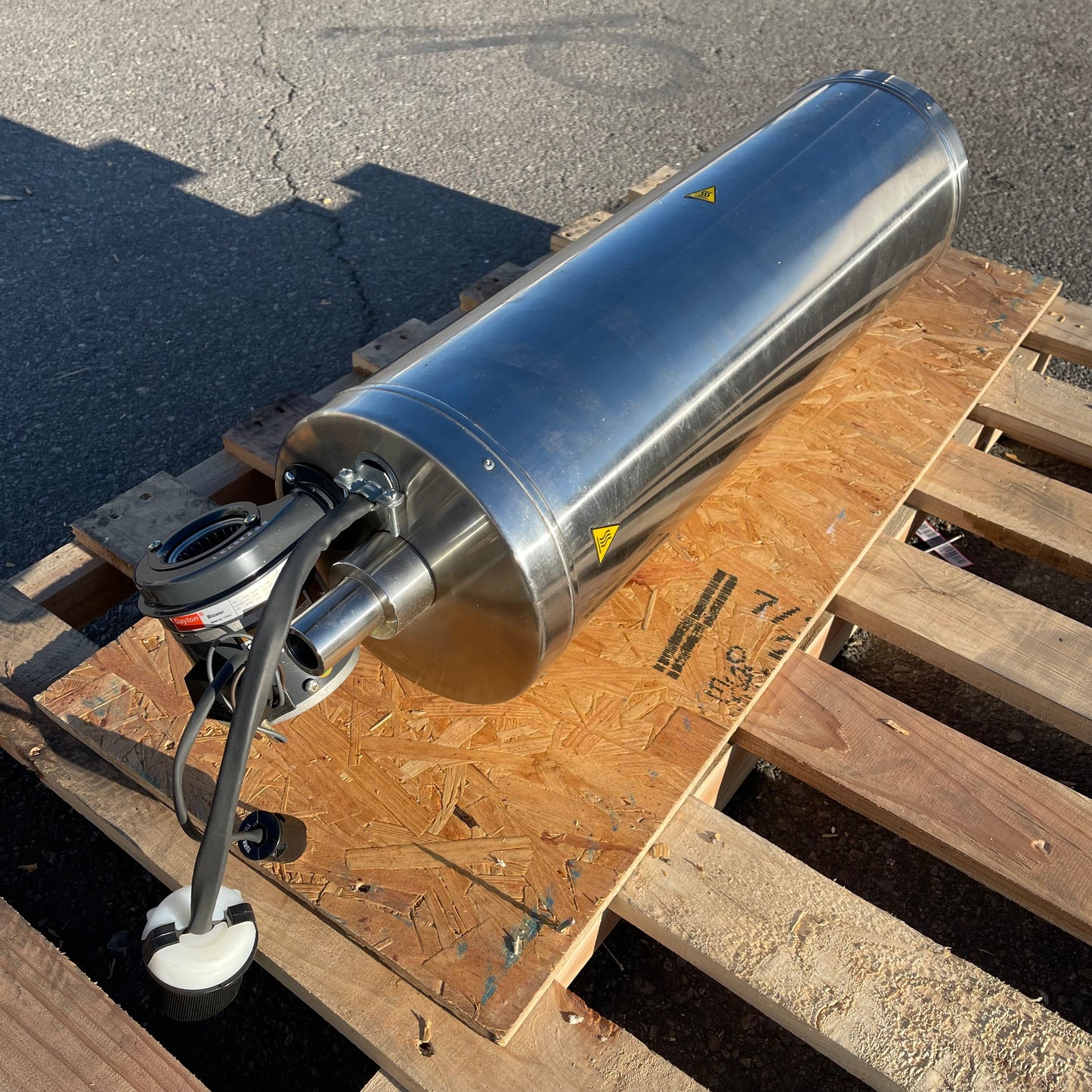 DAYTON Water Cooled Spindle Motor 32”x8”x8” MG0822003171010