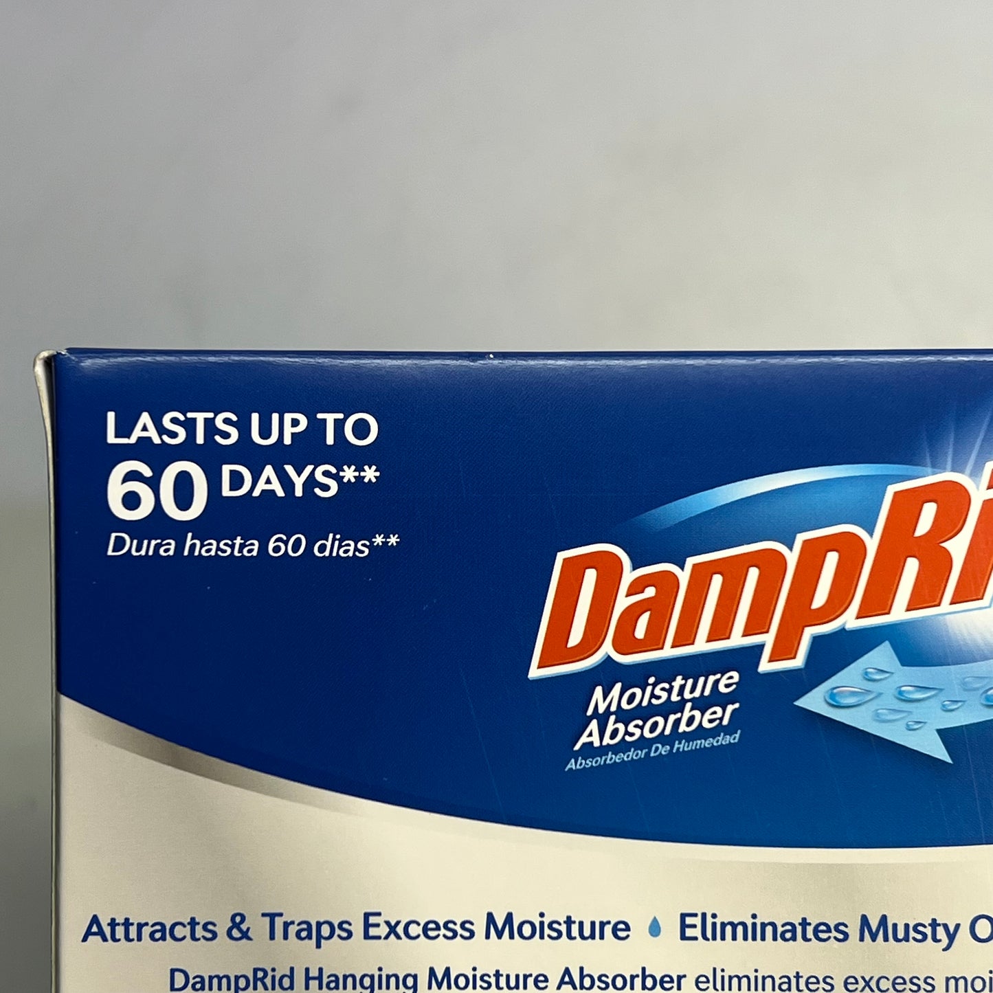 ZA@ DAMPRID (2 BOXES, 3 BAGS EACH) Moisture Absorber Lavender Vanilla Scent 15.4 oz White S3480C A