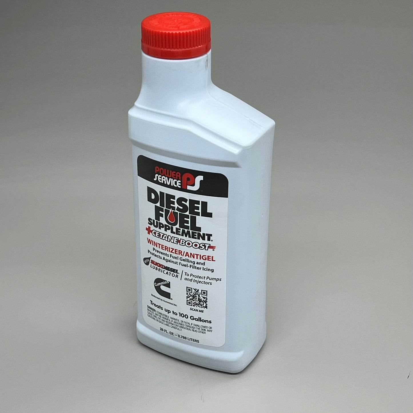 CUMMINS Diesel Fuel Supplement Cetane Boost Winterizer Antigel 64oz 106406