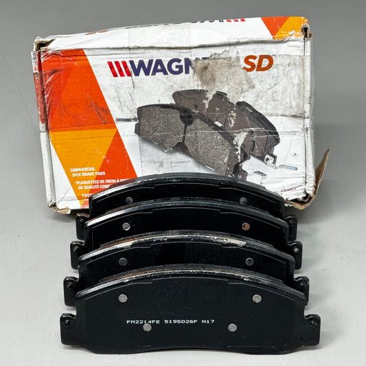 WAGNER SD SevereDuty Disc Brake Pad Set 7" x 2" Black SX1333A