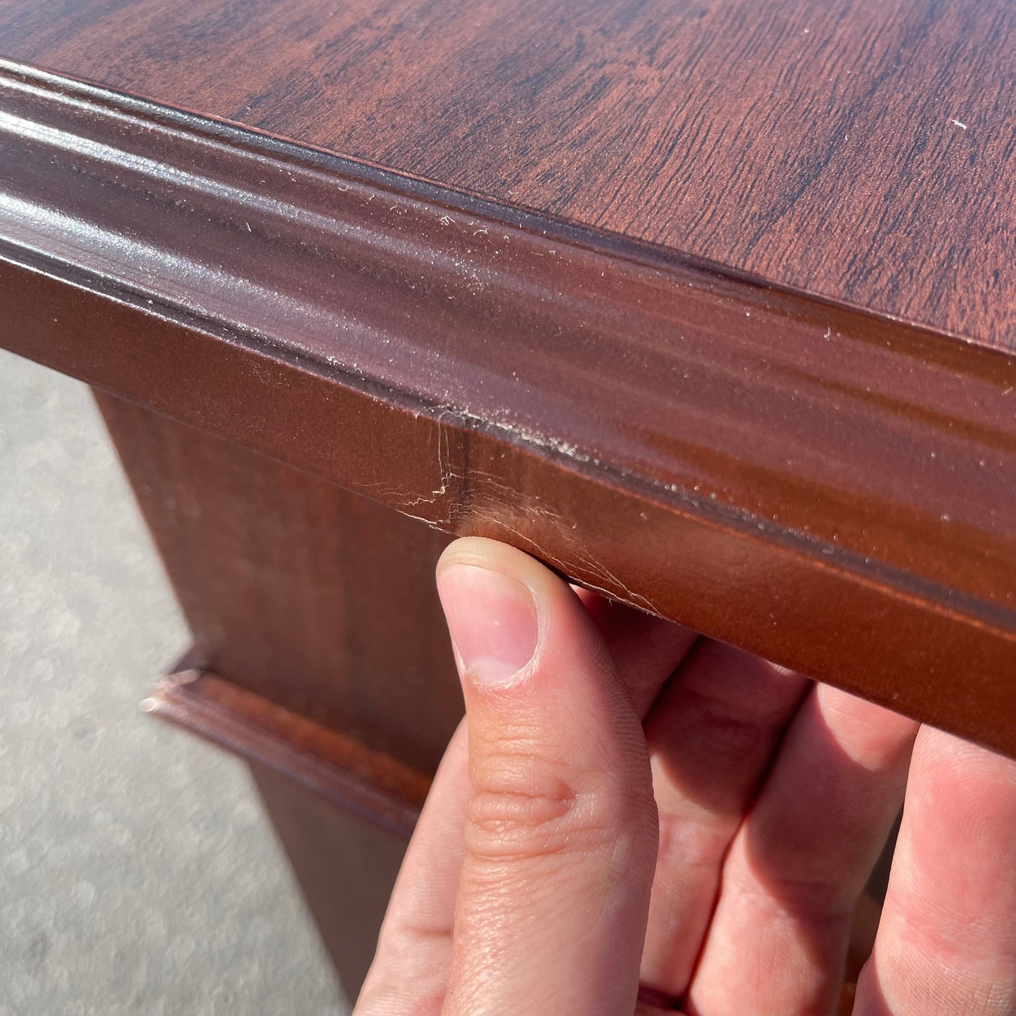 DARRAN Traditional Executive Desk Mahogany