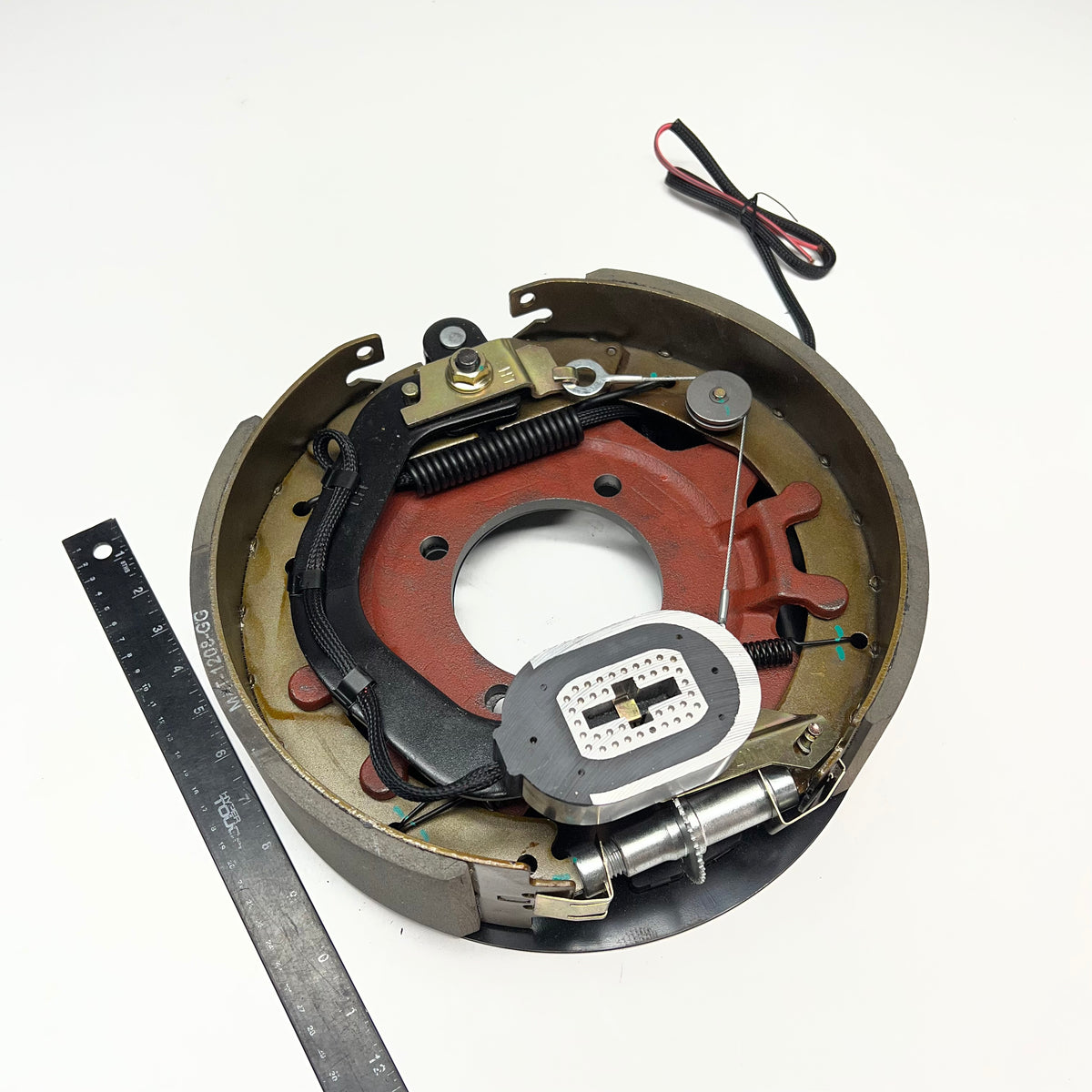 MAT Electric Brake Assembly Left Hand 4 Hole Axle 12-1/4" X 3-3/8" BK77-1208-|01