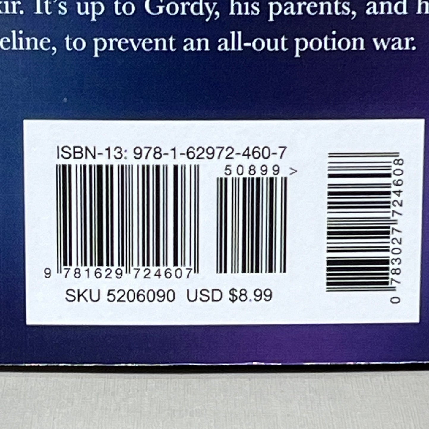 POTION MASTERS The Eternity Elixir by Frank L. Cole 5.5" x 7 3/4" Purple 5206090