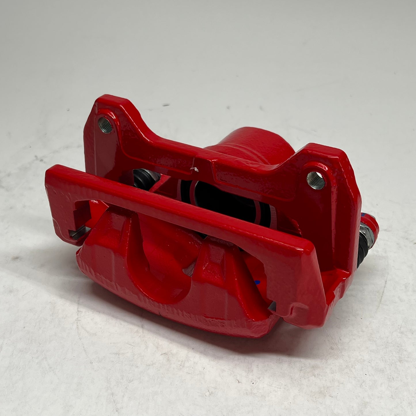 POWER STOP Disc Brake Caliper Set Cast Iron Powdercoated W/ Bracke Red S2808