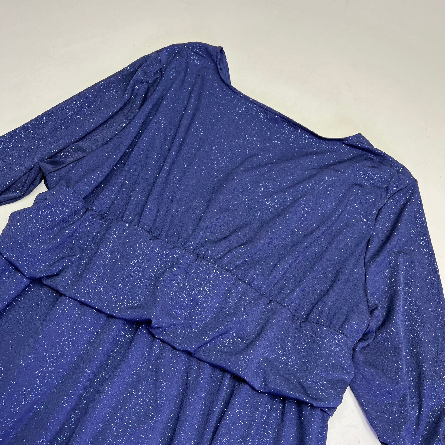 KIYONNA Romanced By Moonlight Gown Women's Sz 4X 26-28 Sparkle Blue (Pre-Owned)
