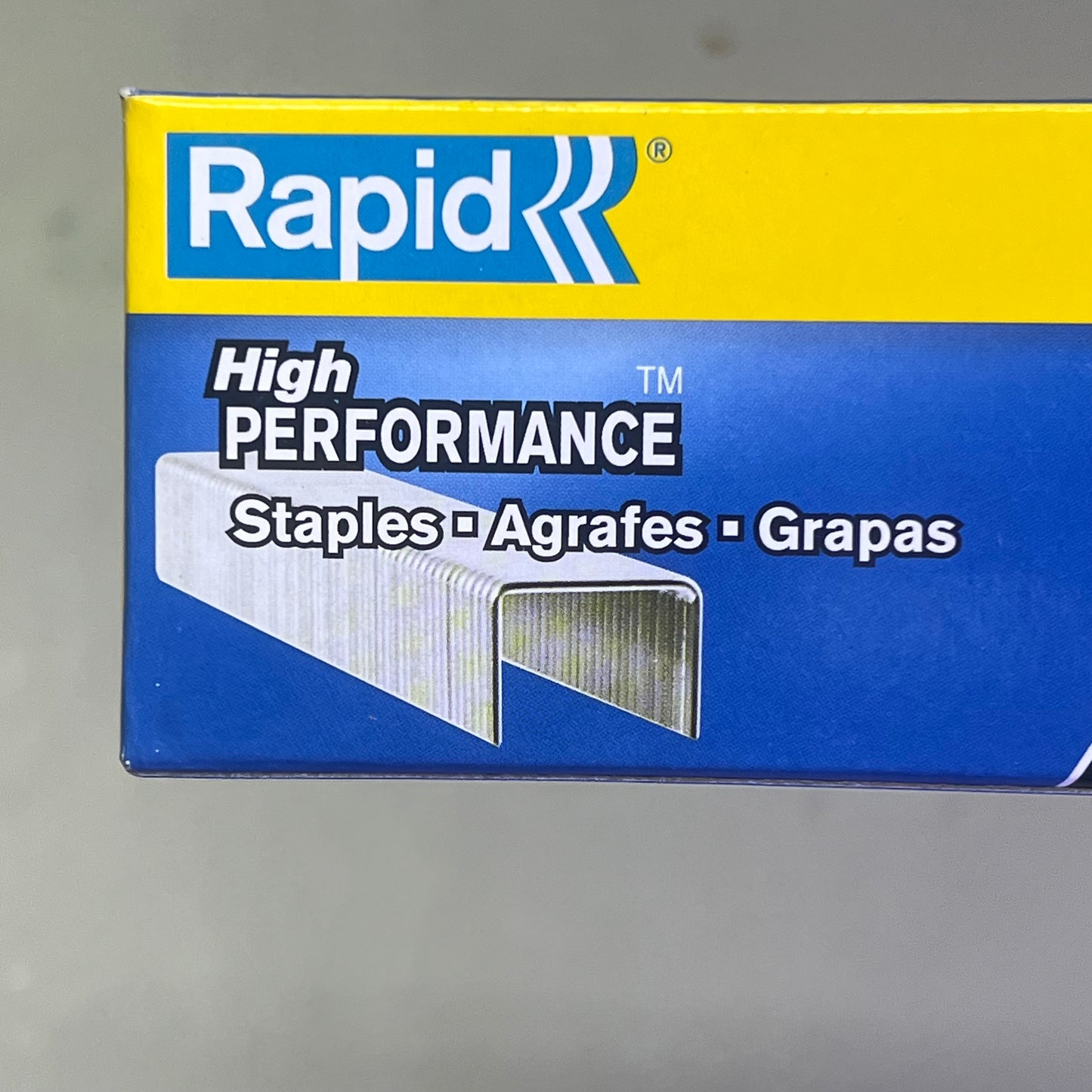 ZA@ RAPID (10 PACK, 5000 EACH) High Performance Staples 1/4" 6mm Silver 23391100