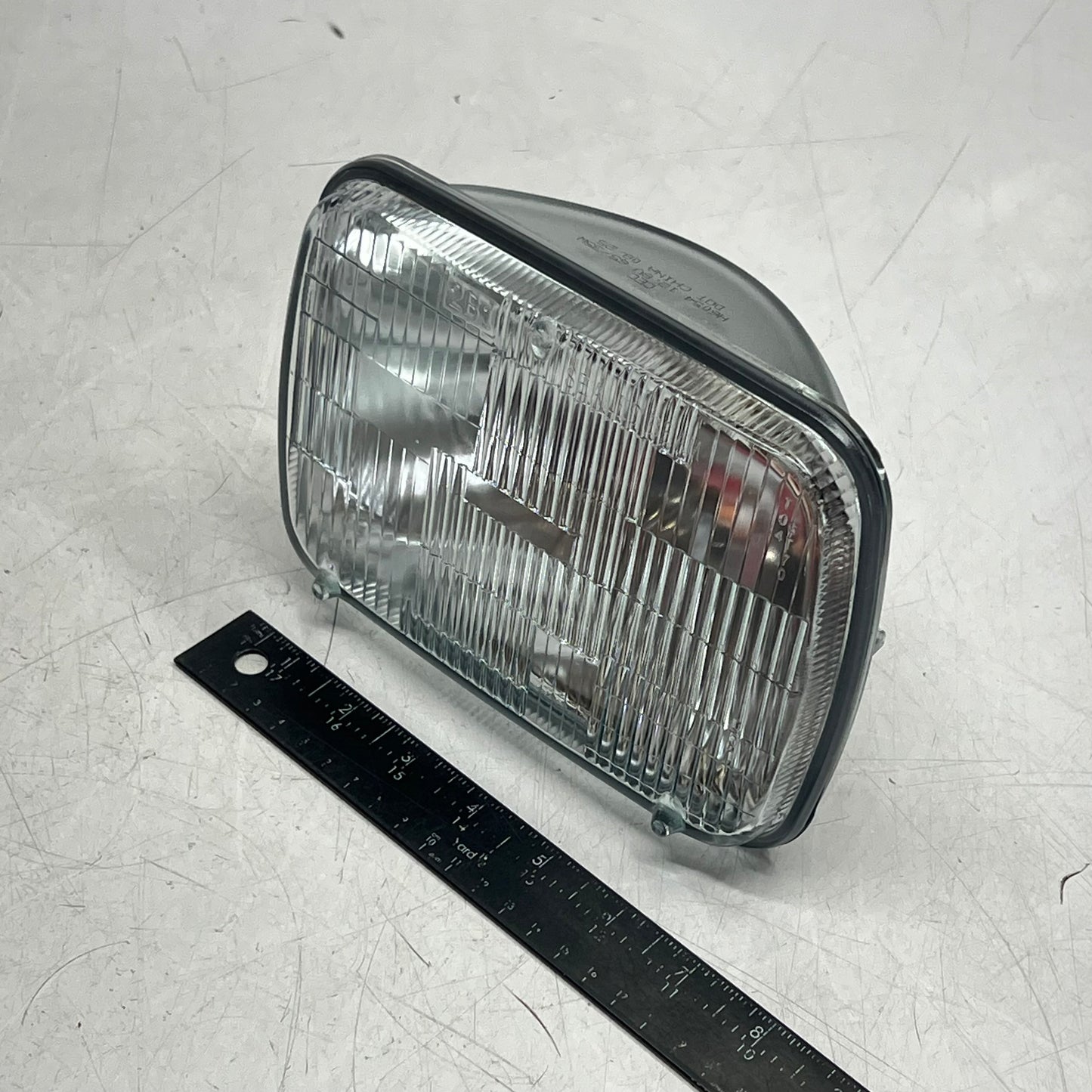 ZA@ SERVICE CHAMP (2 PACK) Wagner Sealed Rectangular Halogen Beam (hi/low) Clear H6054