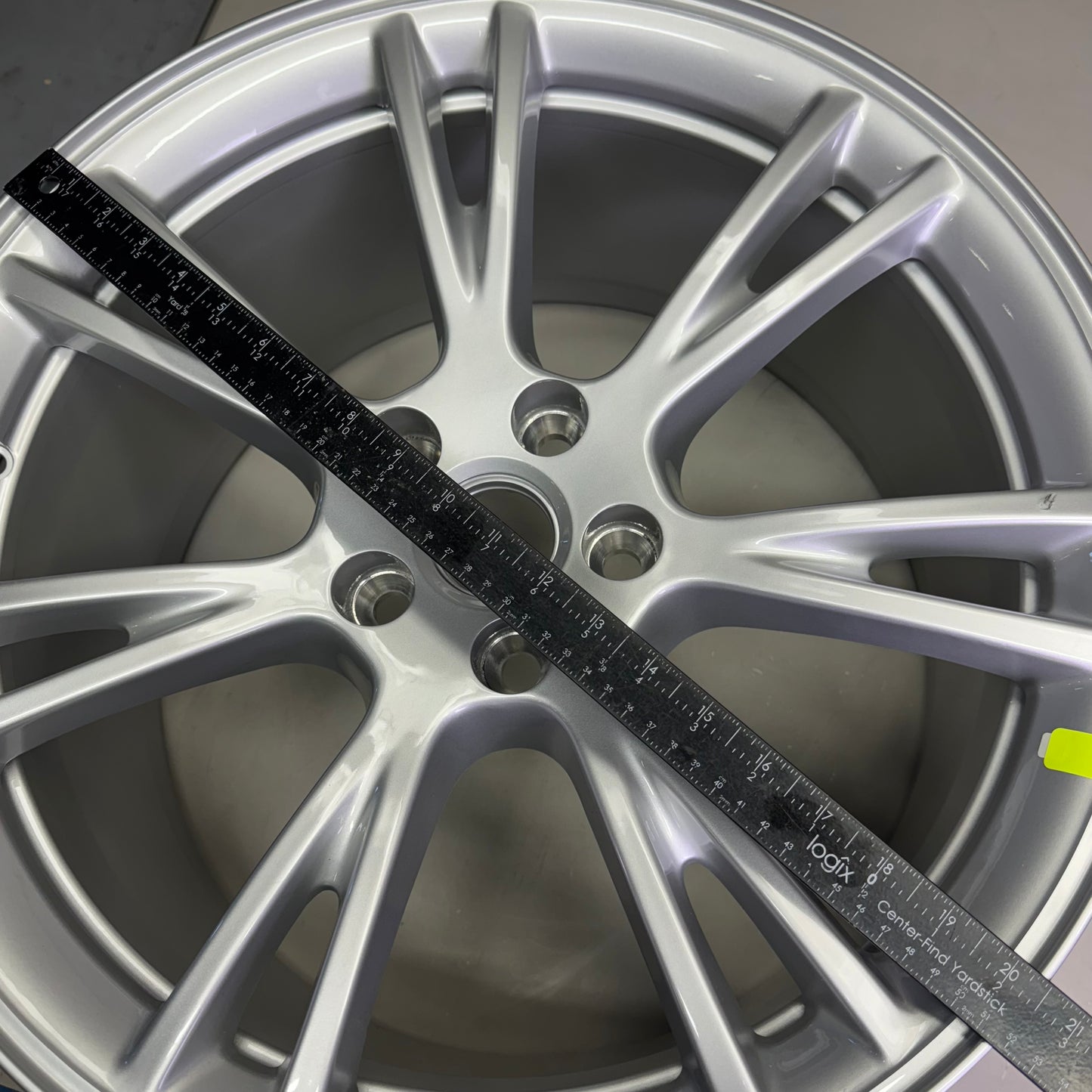 PRIME WHEEL CORPORATION 2020 Tesla Model Y Wheel Rim Sz 20" D, Gray 96958