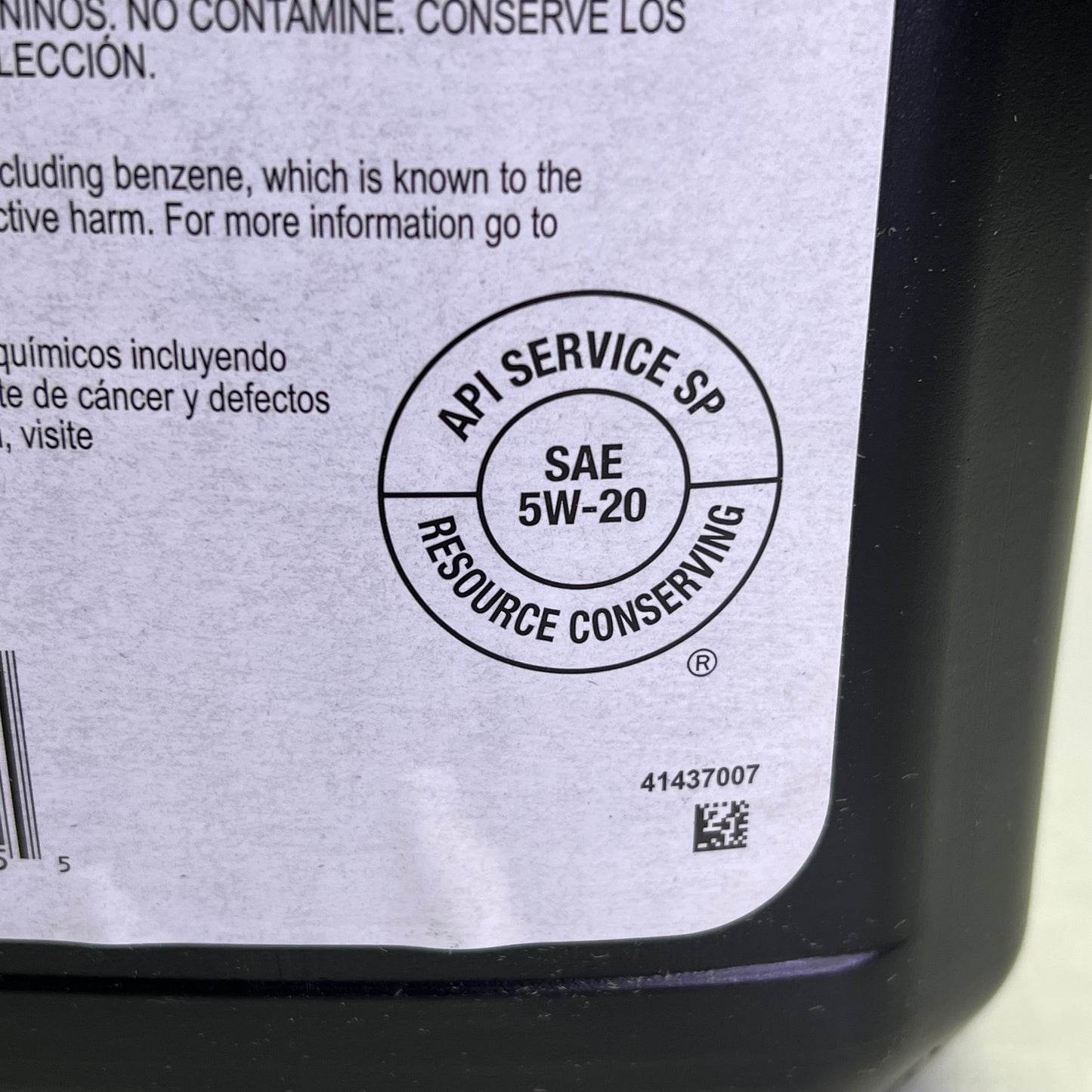 DO IT BEST (3 PACK) Full Synthetic Oil 5W-20 1.25 Gal - 5 Quarts 592484