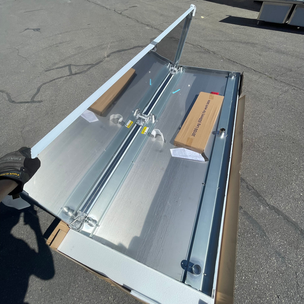 REGENCY Commercial Work Table 96"x36" Stainless Steel 600TS3696S