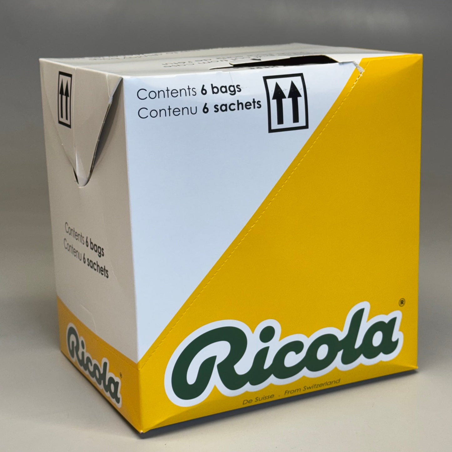 ZA@ RICOLA (6 BAGS, 45 pcs Each) Honey Herb Cough Suppressant BB 02/27 C